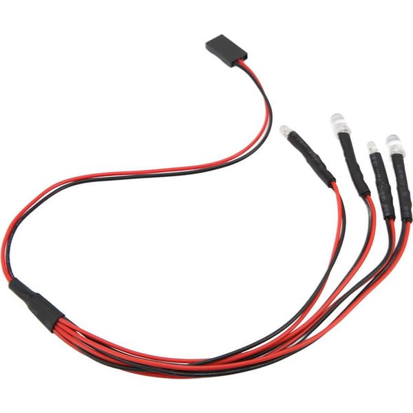4 Led Rc Auto Led Luce Rc Auto Aggiornamento Parti Per Axial Axial SCX24 1/24 Remote Control Car-image