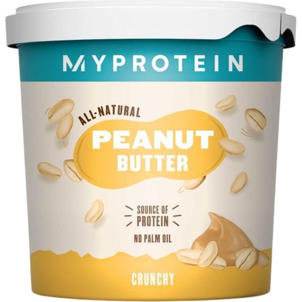 Burro Di Arachidi Myprotein 1000 G Croccante / Burri Di Arachidi / Burro Di Arachidi Naturale Senza Zuccheri Eaggiunti-image