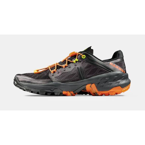 Sertig Tr Low Uomo - Mammut (Calzature Da Escursionismo Performanti (Basse)), Colore: Nero-Tangerino Scuro, Taglia: 10 Uk / 44 2/3-image
