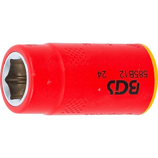 Chiave A Bussola Vde Con Inserto Esagonale | Attacco Quadro 10 Mm (3/8") | Sw 12 Mm"-image