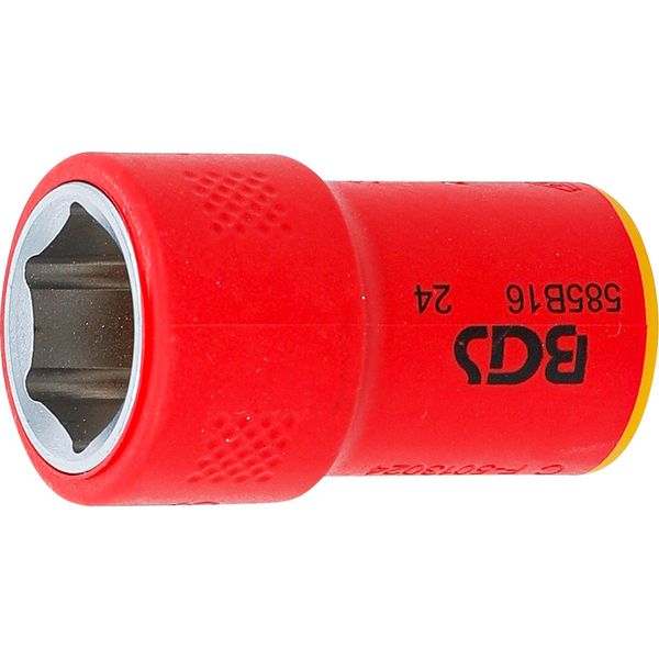 Chiave A Bussola Vde Con Inserto Esagonale | Attacco Quadro 10 Mm (3/8") | Sw 16 Mm"-image