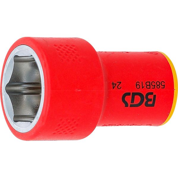 Chiave A Bussola Vde Con Inserto Esagonale | Attacco Quadro 10 Mm (3/8") | Sw 19 Mm"-image