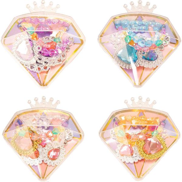 Jono Toys: Scatola Portagioie Con Diamanti, 7 Pezzi-image