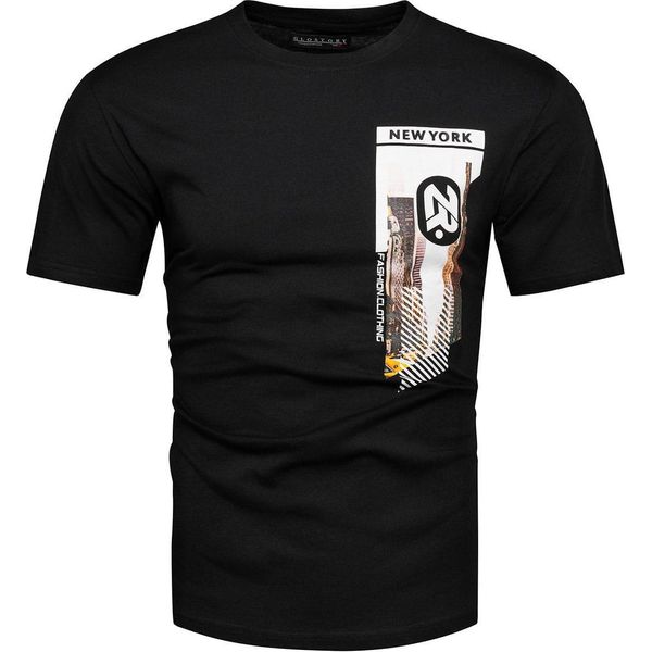 Recea T-Shirt Uomo Manica Corta Sabegotiri Nero Xl-image