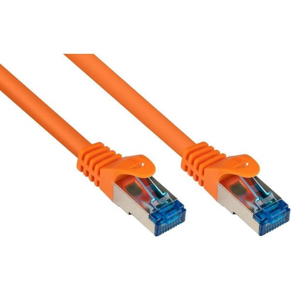 Alcasa RJ45-RJ45 - M-M - 50M - RJ-45 - RJ-45 - Maschio/Maschio - Cat6A - S/Ftp (S-STP) - Arancione (8060-H500O)-image