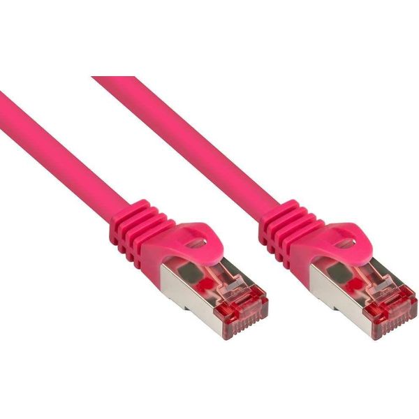 Alcasa 40M Cat6 S/Ftp - RJ-45 - RJ-45 - Maschio/Maschio - Cat6 - S/Ftp (S-STP) - Magenta (8060-400M)-image