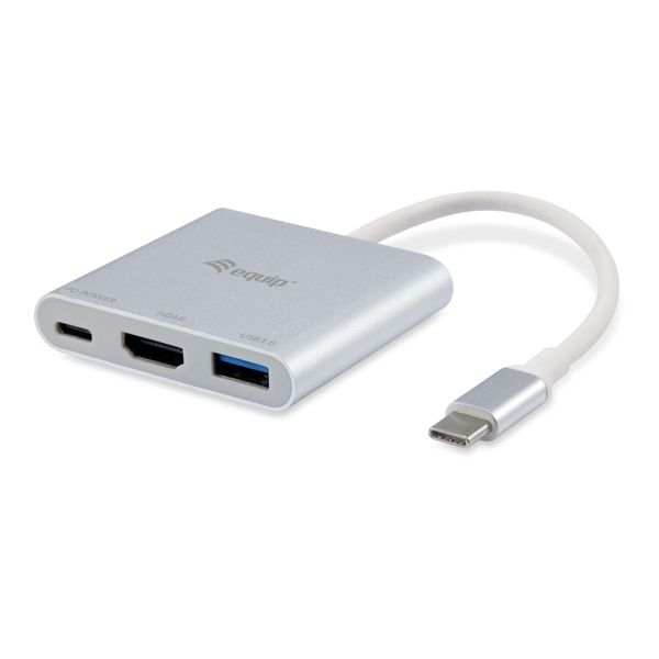 Equip 133461 Replicatore Di Porte E Docking Station Per Laptop Usb 3.2 Gen 1 (3.1 Gen 1) Type-C Bianco-image