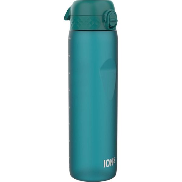 Ion8 1 Litro 1000Ml A Prova Di Perdite Apertura Con Una Sola Mano Chiusura Sicura Lavabile In Lavastoviglie Senza Bpa Maniglia Per Il Trasporto Facile Da Pulire Ideale Per Sport E Palestra Aqua-image