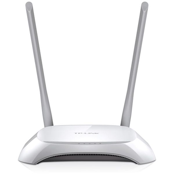 TP-LINK Tp-Link TL-WR840N Router Wireless Fast Ethernet A Banda Singola (2,4 Ghz) Grigio, Bianco-image