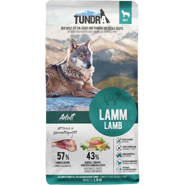 Tundra Dog Cibo Secco Agnello 3,18Kg-image