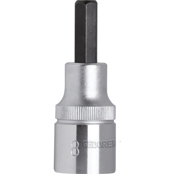 Gedore Red R62551210 Punta Per Cacciavite 1/2" 12 Mm Lunghezza 55 Mm, 3300366"-image