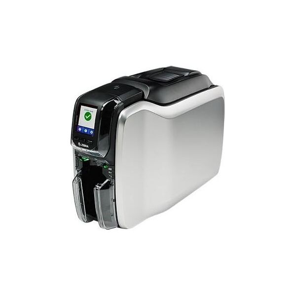 Zebra ZC300 - Sublimazione/ Trasferimento Termico - 300 X 300 Dpi - Banda Magnetica (Iso 7811) - Pvc - Composizione Pvc - 900 Card/H - 200 Card/H - Nero - Argento-image
