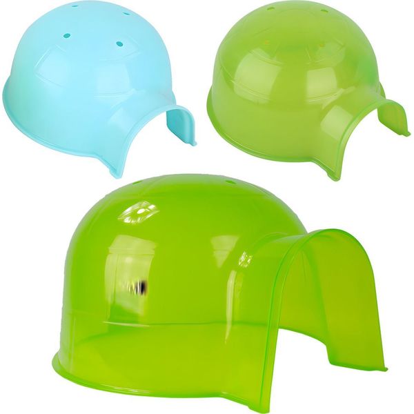 Pawise Rifugio In Plastica Per Piccoli Animali, Misura L, 30X26X17Cm, Colori Diversi-image