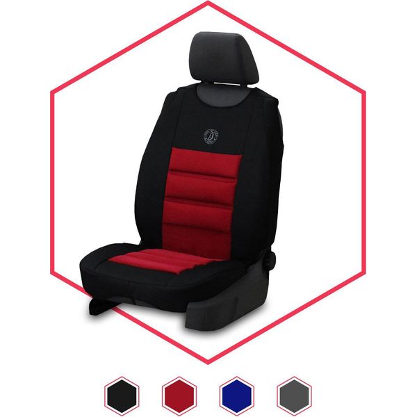 Coprisedile Auto Coprisedile Universale Per Alfa Romeo Rosso Tappetino Impermeabile Per Sedili-image