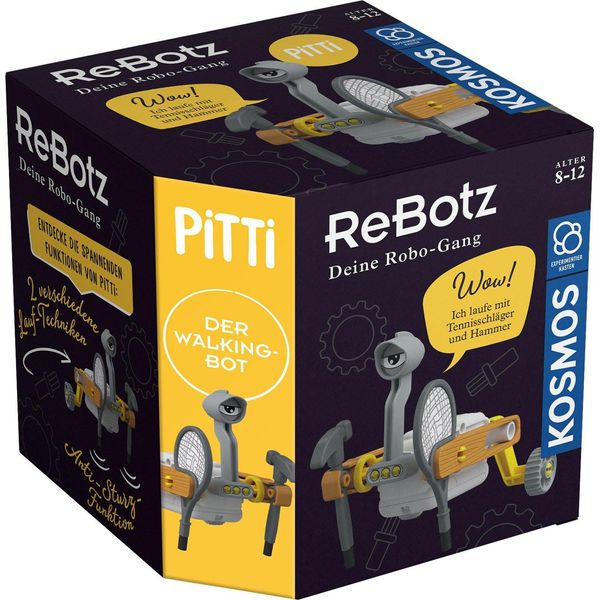 Kosmos 602581 Kosmos Experimentierkasten Rebotz - Pitti Der Walking Bot Mehrfarbig-image