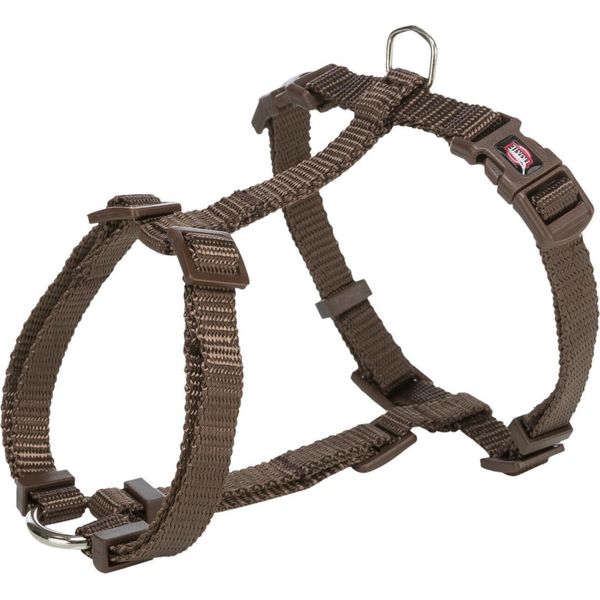 Trixie Imbracatura Ad H Premium, L-XL: 75-120 Cm/ 25 Mm, Nocciola-image
