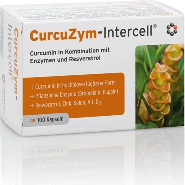 Intercell Pharma Supplementi Dietetici Curcuzymintercell, BI5215-image