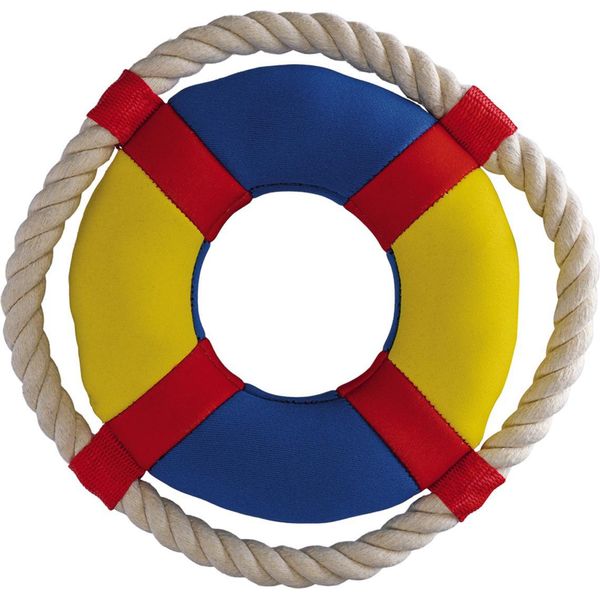 Boa Beeztees - Gioco Per Cani - Neoprene - Multicolore - 17,5X17,5X3 Cm-image
