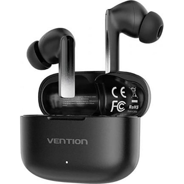 Wireless Earphones, Vention, NBIB0, Elf Earbuds E04 (Black)-image