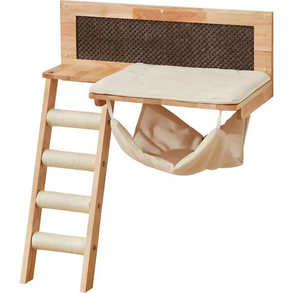 Piattaforma Per Elementi A Parete "Kiu"" Crema 70 X 37,5 X26 (81) Cm"-image