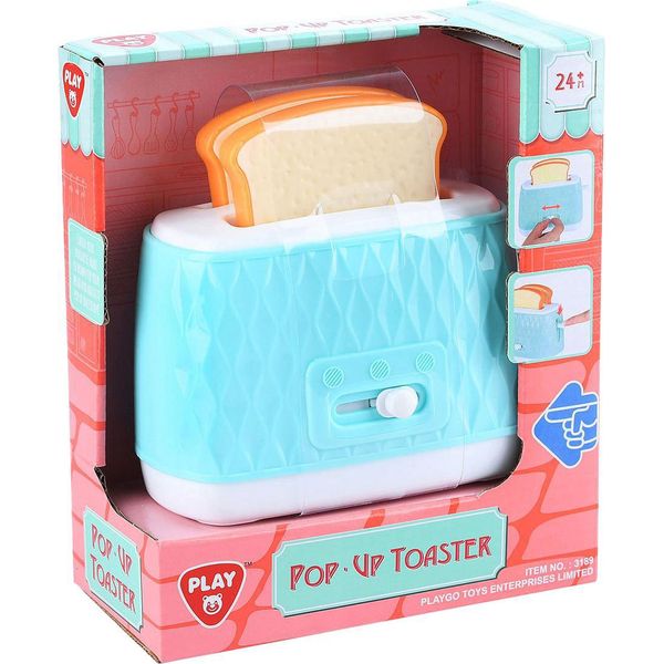 Set Tostapane Giocattolo - Tostapane Pop-Up Per La Colazione Dei Bambini-image