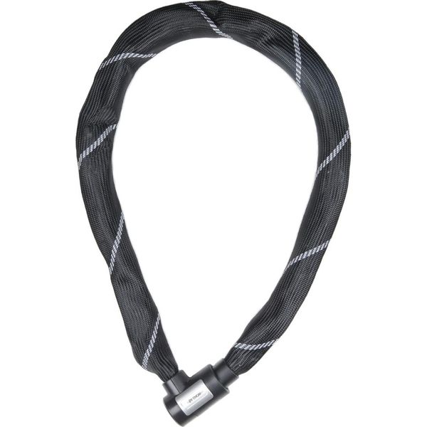 Serratura Serratura A Catena Python Con Copertura In Nylon Nero-image