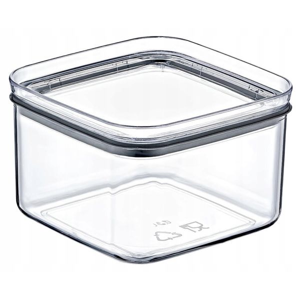 Potz Store&Fresh Lattina Da 0,5 Litri Contenitore Per Alimenti Secchi - Riso, Farina, Pasta, Fiocchi-image
