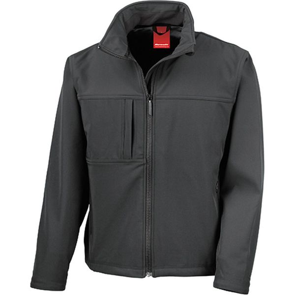 Result R121M | Giacca Classic Soft Shell - Colore: Nero - Taglia: L-image