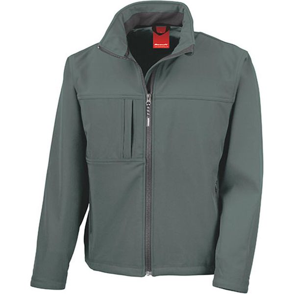 Result R121M | Giacca Classic Soft Shell - Colore: Grigio - Taglia: 3XL-image