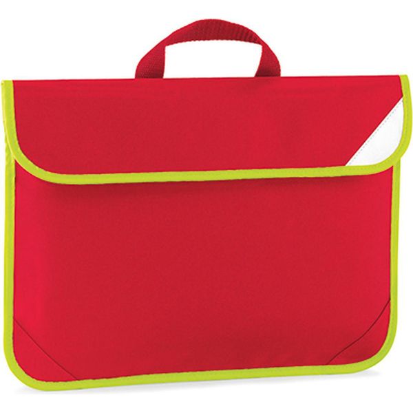 Quadra QD452 | Cartella/Busta Portadocumenti Enhanced-Viz | 38 X 28 Cm - Colore: Classic Red - Dimensioni: 38 X 28 Cm-image