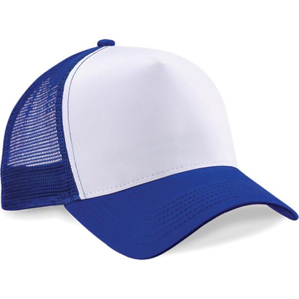 Cappello / Berretto / Cappello Beechfield B640 | Snapback Trucker - Colore: Bright Royal/White - Taglia: Unica-image