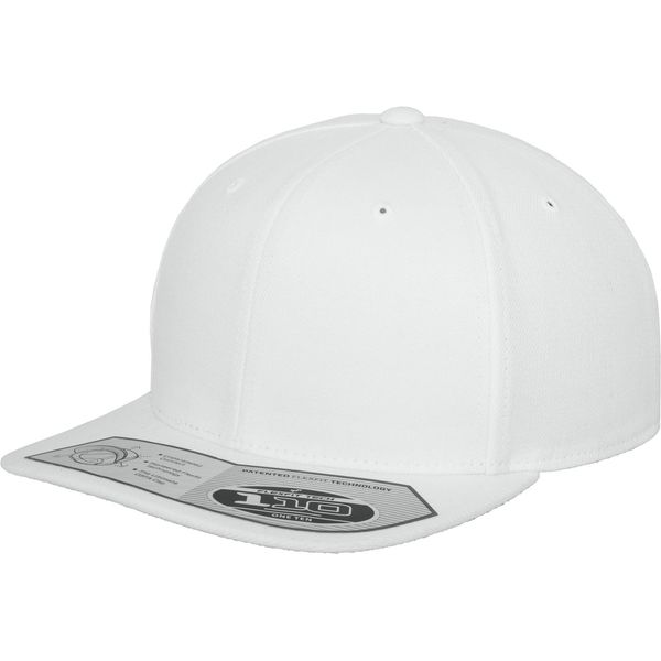 Flexfit 110 | 110 Fitted Snapback Cap / Berretto / Cappello - Colore: Bianco - Taglia: Unica-image