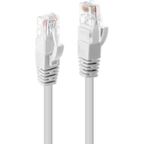 Lindy - Cavo Patch - RJ-45 (M) - A - RJ-45 (M) - 30,0 M - Utp - Cat 6 - Crimpato, A Trefoli, Liscio - Bianco (48100)-image