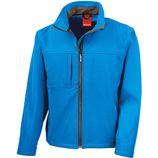 Result R121M | Giacca Classic Soft Shell - Colore: Azzurro - Taglia: L-image