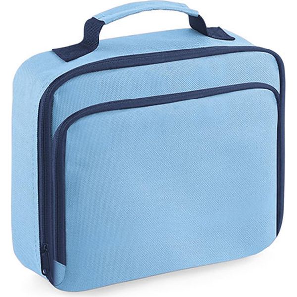 Quadra QD435 | Borsa Termica Per Il Pranzo / 24 X 20 X 8 Cm - Colore: Blu Cielo - Dimensioni: 24 X 20 X 8 Cm-image