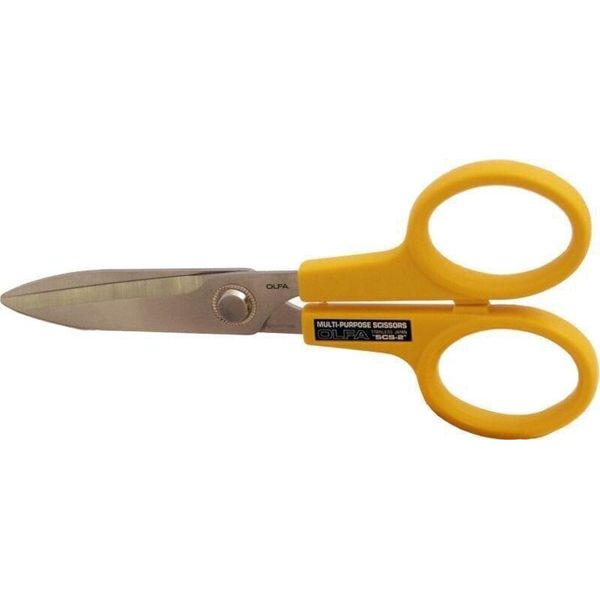 Olfa Forbici In Acciaio Inox Con Bordo Seghettato 7"-"-image