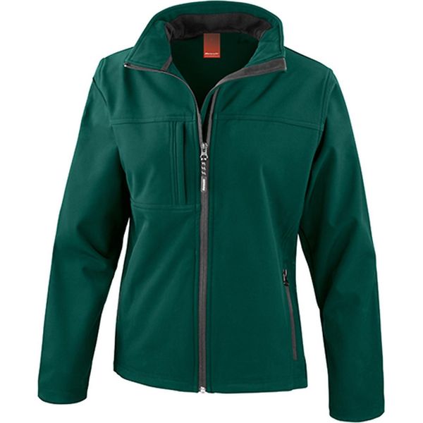 Result R121F | Giacca Donna Classic Soft Shell - Colore: Bottiglia - Taglia: M-image