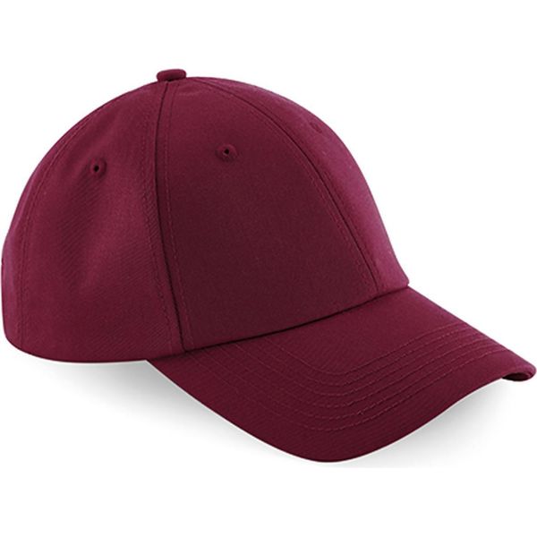 Beechfield B59 | Authentic Baseball Cap / 6-Panel-Design - Farbe: Burgundy - GrößE: Taglia Unica-image