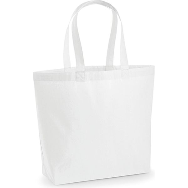 Westford Mill Premium Cotone Bag BC4051 (Taglia Unica) (Bianco)-image