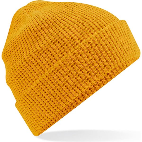 Beechfield B52N | Berretto In Cotone Organico - 100% Cotone Organico - Colore: Senape - Taglia: Unica-image