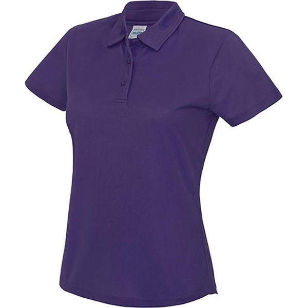 Just Cool JC045 | Polo Da Donna Girlie Cool - Wrap - Colore: Viola - Taglia: M-image