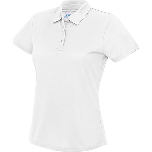 Just Cool JC045 | Polo Da Donna Girlie Cool - Wrap - Colore: Arctic White - Taglia: Xl-image