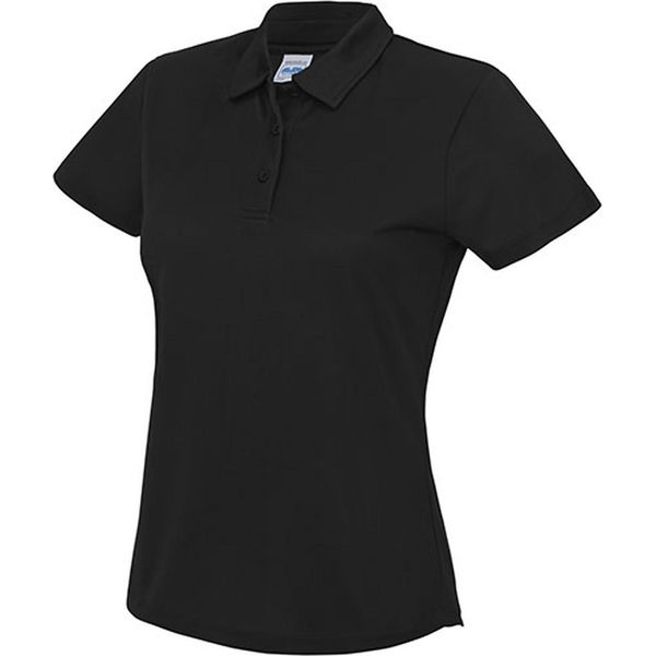 Just Cool JC045 | Polo Da Donna Girlie Cool - Wrap - Colore: Jet Black - Taglia: L-image