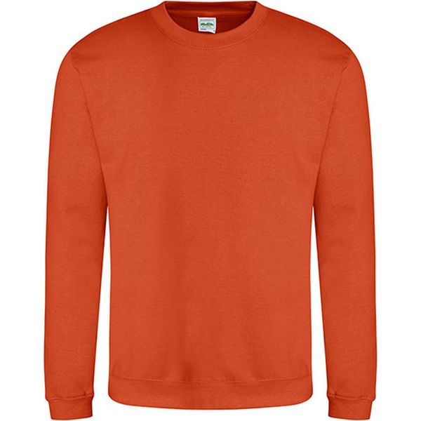 Just Hoods JH030 | Felpa Da Uomo +Wrap Certificata - Colore: Burnt Orange - Taglia: Xxl-image
