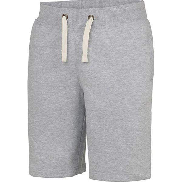 Just Hoods JH080 | Pantaloncini Campus Da Uomo - Alta Qualità - Colore: Heather Grey - Taglia: L-image