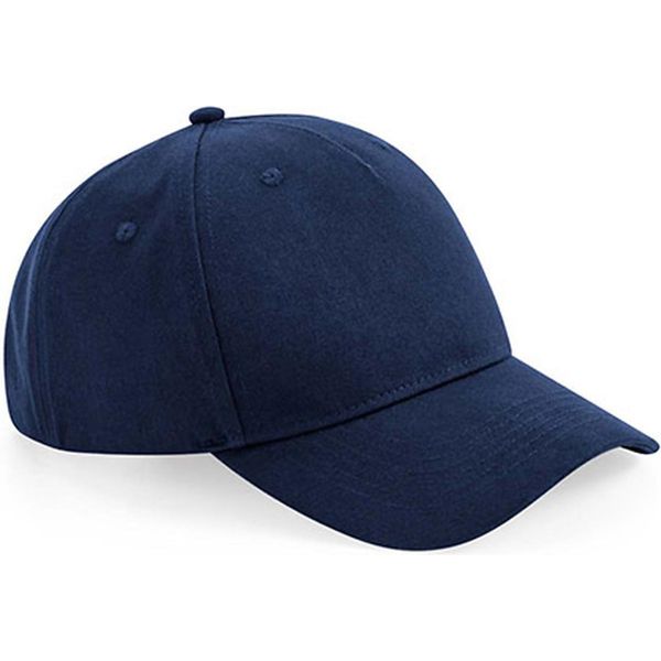 Beechfield B62N | Cappello A 5 Pannelli In Cotone Organico Cotone Organico - Colore: Navy - Taglia: Unica-image