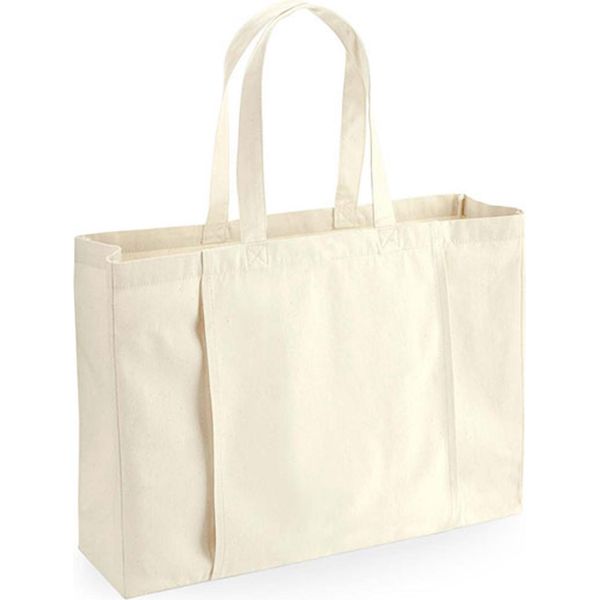 Westford Mill W818 | Earthaware® Organic Yoga Tote 50 X 36 X 13 Cm - Colore: Naturale - Taglia: Unica-image