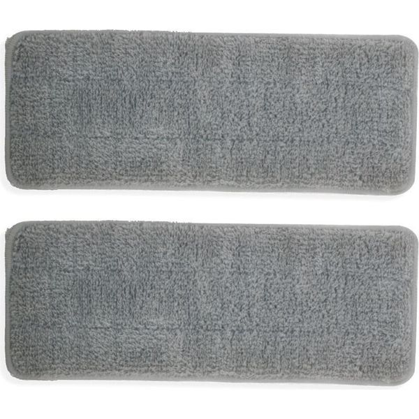 Asino Arancione - Mocio Piatto - 2X Panno In Microfibra Per Mop-image