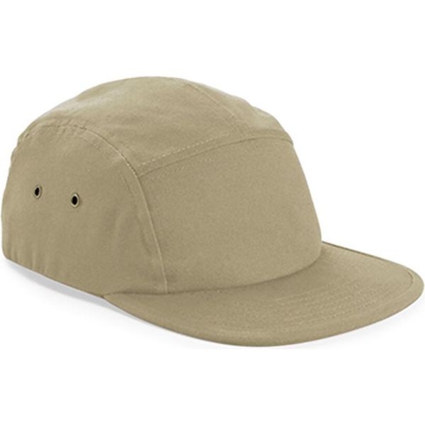 Beechfield B654 | Cappello / Berretto / Cappello In Tela A 5 Pannelli - Colore: Desert Sand - Taglia: Unica-image