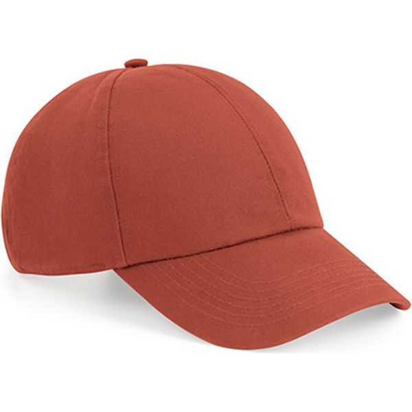 Beechfield B54N | Organic Cotone 6 Panel Cap - Low Profile - Farbe: Terracotta - GrößE: One Size-image